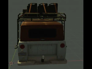 travel car 3D Model