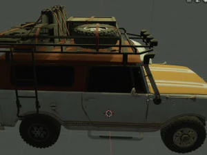 travel car 3D Model