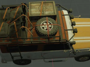travel car 3D Model