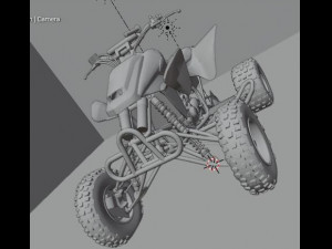 moto bike 3D 模型
