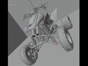 moto bike 3D Model