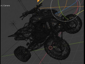 moto bike 3D 模型