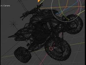moto bike 3D Model