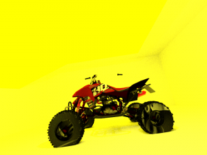 moto bike 3D 模型