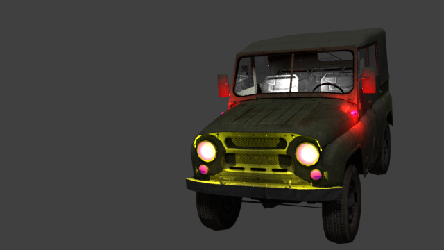 car for free 3D Модель .c4d .max .obj .3ds .fbx .stl .blend 