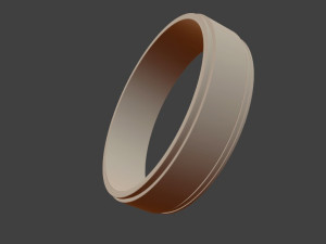 casual ring 3D 打印模型