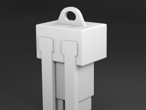 FnaF Crying Child character keychain Modèles 3D en vedette