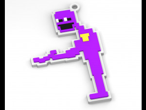 Keychains FnaF 3D Print Model