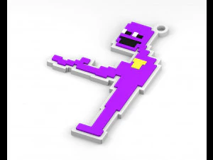 Keychains FnaF 3D Print Model