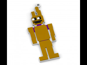 Keychains FnaF 3D Print Model