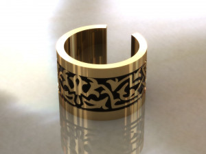 cufflink celtic soul 3D 모델