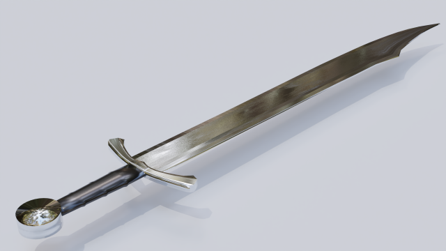sword 3D 모델 .c4d .max .obj .3ds .fbx .stl .blend 