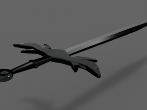 sword dark swings 3D मॉडल
