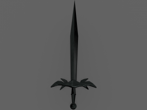 sword dark swings 3D मॉडल