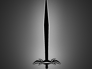 sword dark swings 3D मॉडल