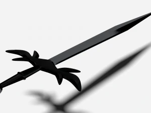 sword dark swings 3D Model