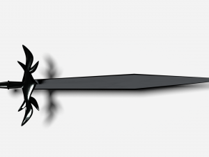 sword dark swings 3D मॉडल