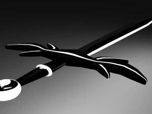 sword dark swings 3D Model