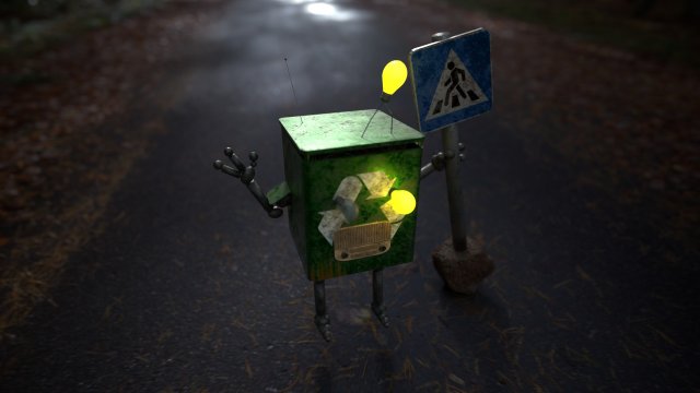 robot Modèle 3D .c4d .max .obj .3ds .fbx .stl .blend 