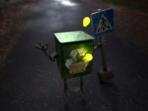 robot 3D 模型