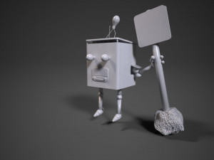 robot Modèle 3D