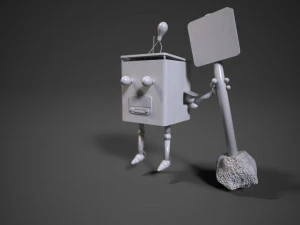 robot 3D Model