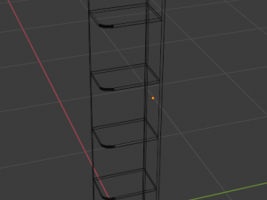corner cabinet Model 3D