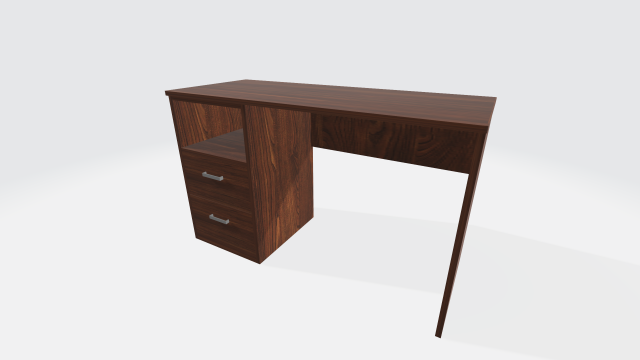 desk 3D Model .c4d .max .obj .3ds .fbx .stl .blend 