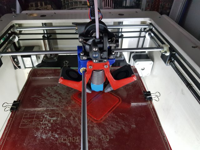ultimaker reprap head for sherpa extruder Model do druku 3D .c4d .max .obj .3ds .fbx .stl .blend 