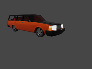Volvo 245 3Dモデル
