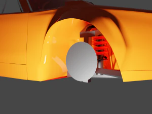 Charger Daytona 3D Model