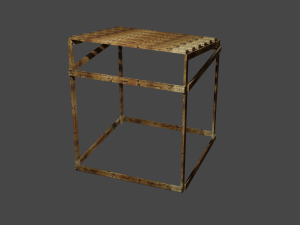 Lowpoly barn Model 3D
