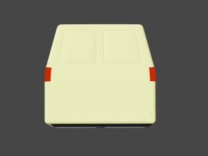 Futuristic van Model 3D