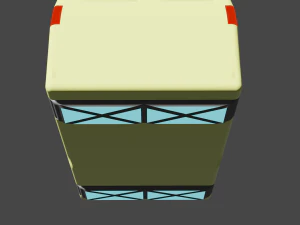 Futuristic van 3D Model