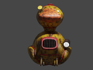 Duck submarine Model 3D