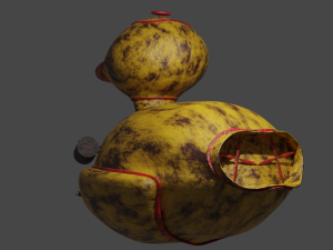 Duck submarine Model 3D