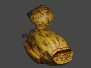 Duck submarine Model 3D