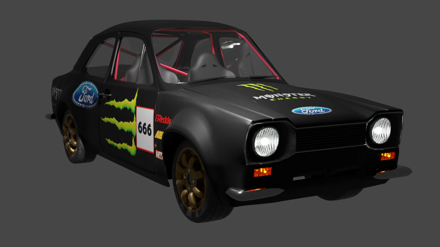 Escort MK1 3D Model .c4d .max .obj .3ds .fbx .stl .blend 