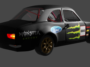 Escort MK1 3D Модель