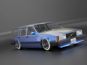 Volvo 745 3D Model