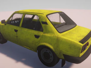 Sedan Car 3D Model
