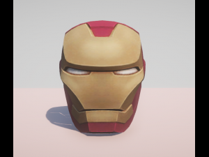 Iron Man Helmet 3D Model