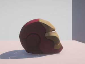 Iron Man Helmet 3D Model