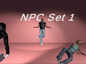 Characters Pack of 30 Models 3D 模型