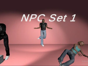 Characters Pack of 30 Models 3D Model