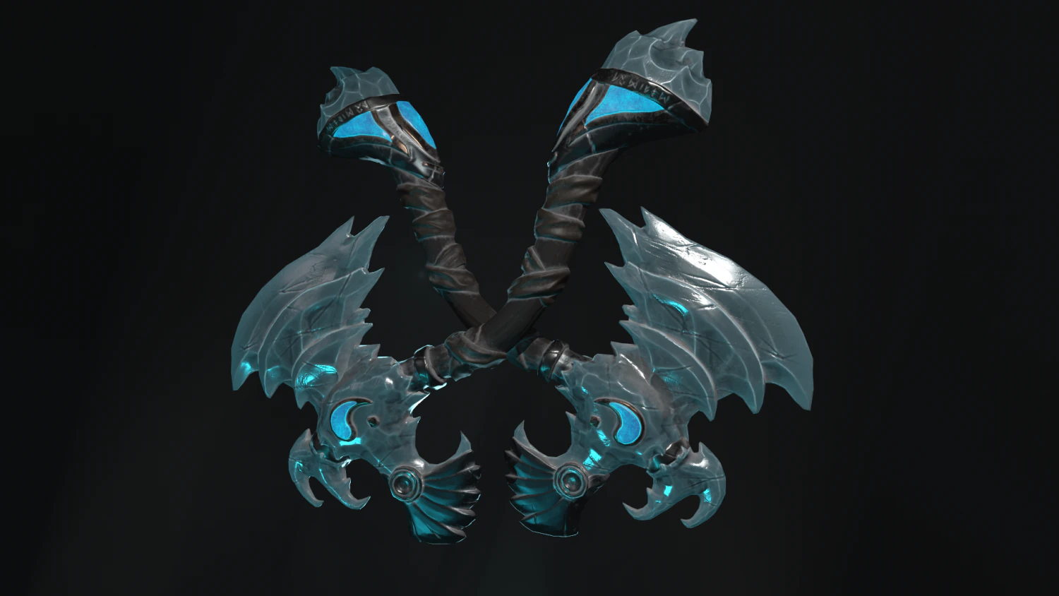 ice axe 3D Model .c4d .max .obj .3ds .fbx .stl .blend 
