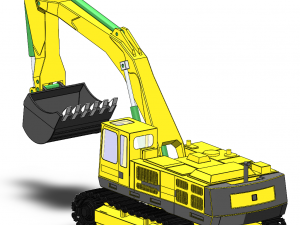 excavator 3D Modell