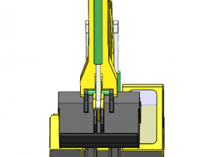 excavator 3D Modell