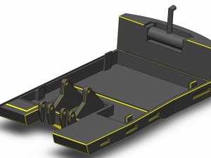 excavator 3D Modell