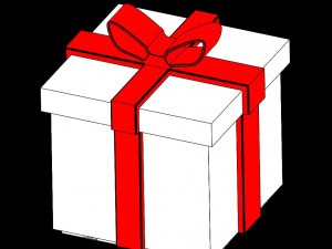 gift box 3D प्रिंट मॉडल